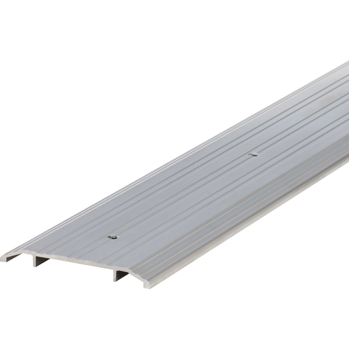 M-D Building Products 4 In. x 1/2 In. x 36 In. Silver Aluminum Heavy-Duty Commercial Flat-Profile Threshold