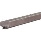 M-D Building Products 1.75 In. W. x 1.625 In. H. x 36 In. L. Aluminum Silver Door Bottom Image 1