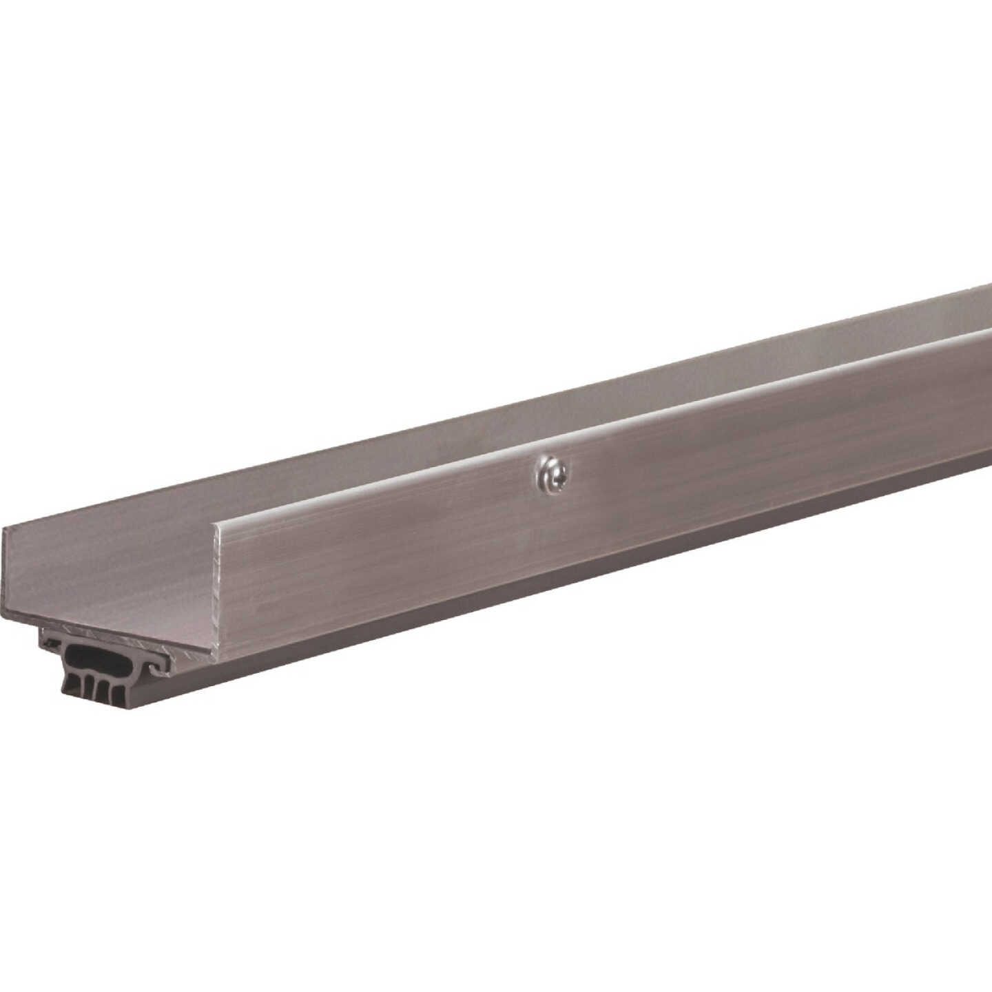 M-D Building Products 1.75 In. W. x 1.625 In. H. x 36 In. L. Aluminum Silver Door Bottom Image 1