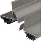 M-D Building Products 1.75 In. W. x 1.625 In. H. x 36 In. L. Aluminum Satin Nickel Door Bottom Image 6