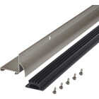 M-D Building Products 1.75 In. W. x 1.625 In. H. x 36 In. L. Aluminum Satin Nickel Door Bottom Image 7