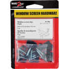 Prime-Line Black Turn Button Screen Clip (12-Pack) Image 2