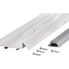 M-D Building Products Ultra 2.25 In. W. x 1.375 In. H. x 36 In. L. Aluminum Silver Door Bottom Image 2