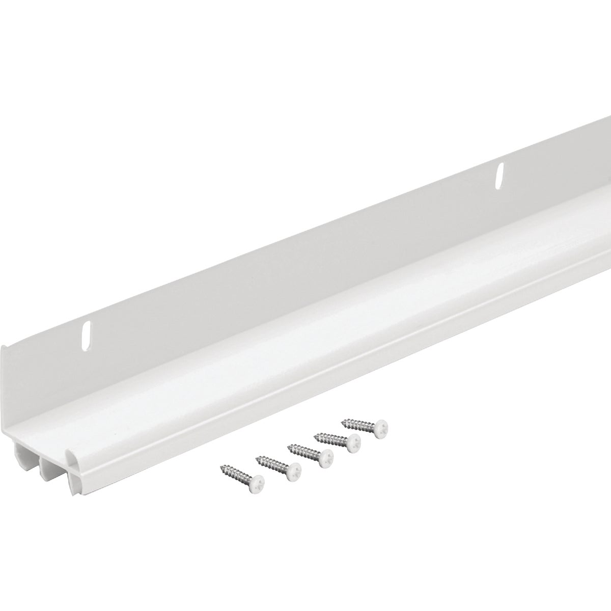 M-D Building Products 2 In. W. x 2 In. H. x 36 In. L. Vinyl White Door Bottom Image 7