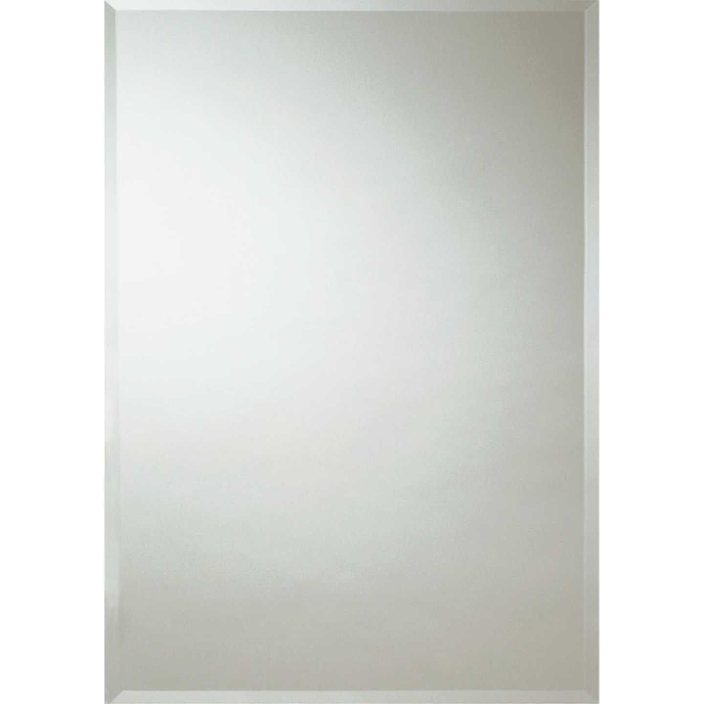 Erias Home Design 24 In. W. x 30 In. H. Frameless Beveled Edge Wall Mirror Image 1