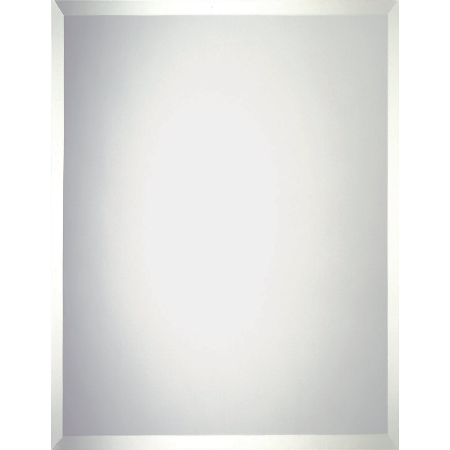 Erias Home Design 36 In. W. x 48 In. H. Frameless Beveled Edge Wall Mirror Image 1