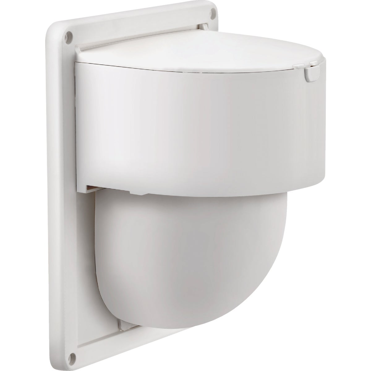 Lambro 4 In. Exhaust Wall Dryer Vent with Floating Damper