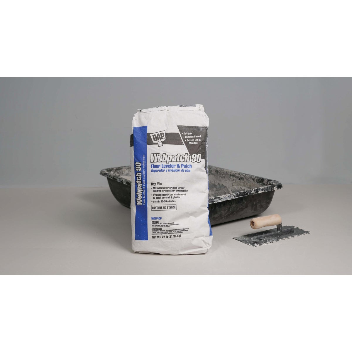 DAP Webpatch 90 Floor Leveler and Patch, Off White, 25 Lbs. Image 5