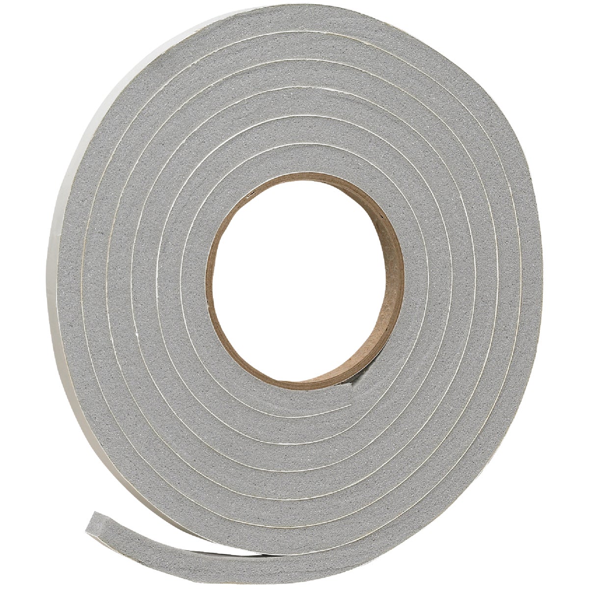 Do it 1/2 In. W x 3/8 In. T x 10 Ft. L Gray Vinyl Foam Weatherstrip Tape