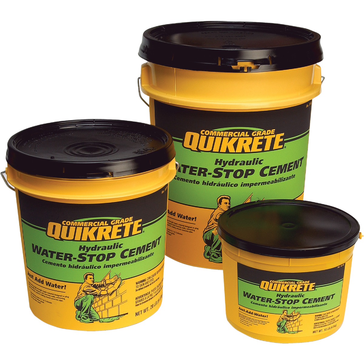Quikrete 10 Lb. Pail Hydraulic Water Stop Cement Image 3