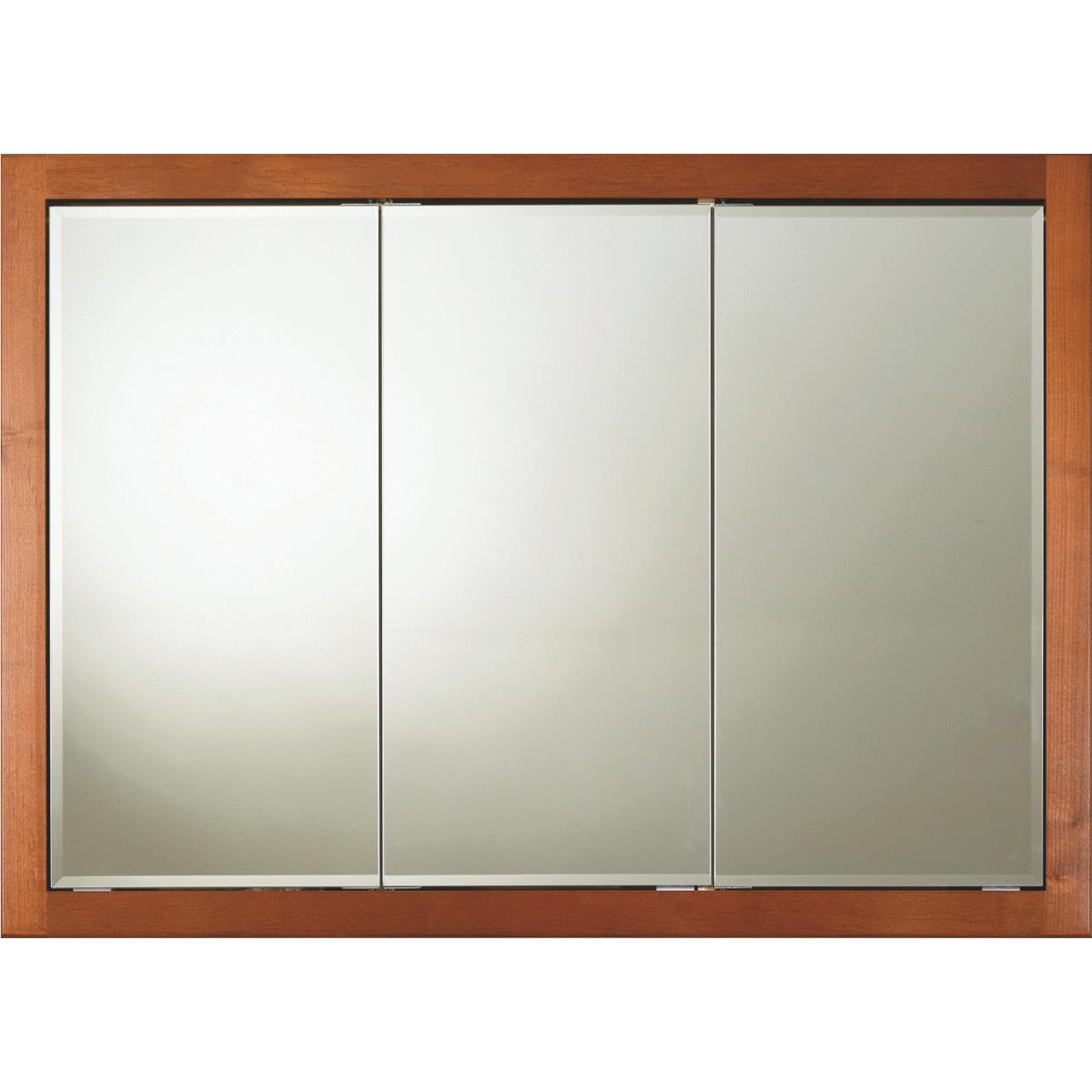 Bertch Osage Autumn 46 In. W x 33 In. H x 4-1/4 In. D Tri-View Surface Mount Medicine Cabinet