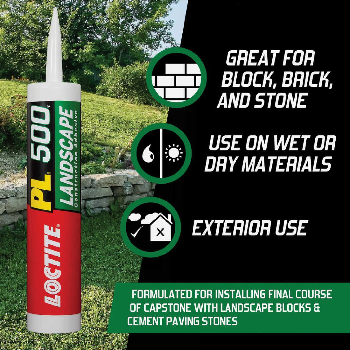 Loctite PL 500 10 Oz. Landscape Adhesive Image 5