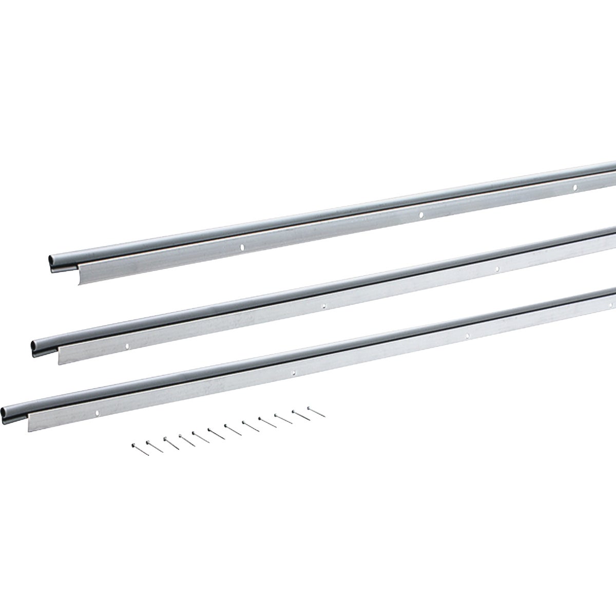 M-D Building Products Silver Aluminum and Vinyl Nail-on Top and Sides Door Seal Kit Image 4
