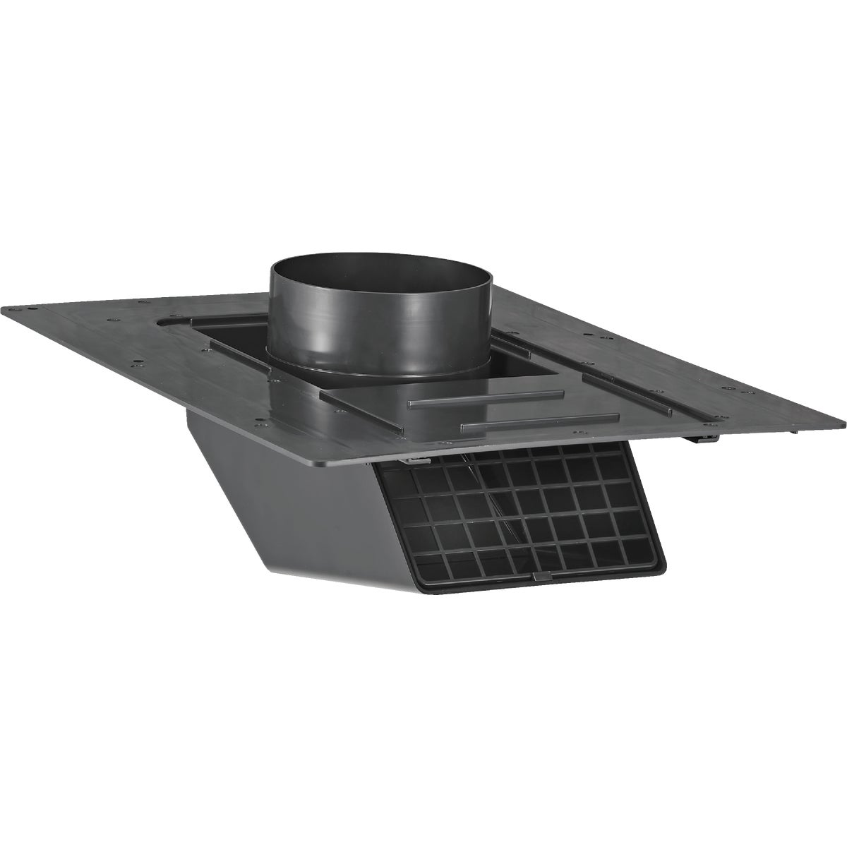 Lambro 4 In. Black ABS Plastic Exhaust Roof Vent Image 3