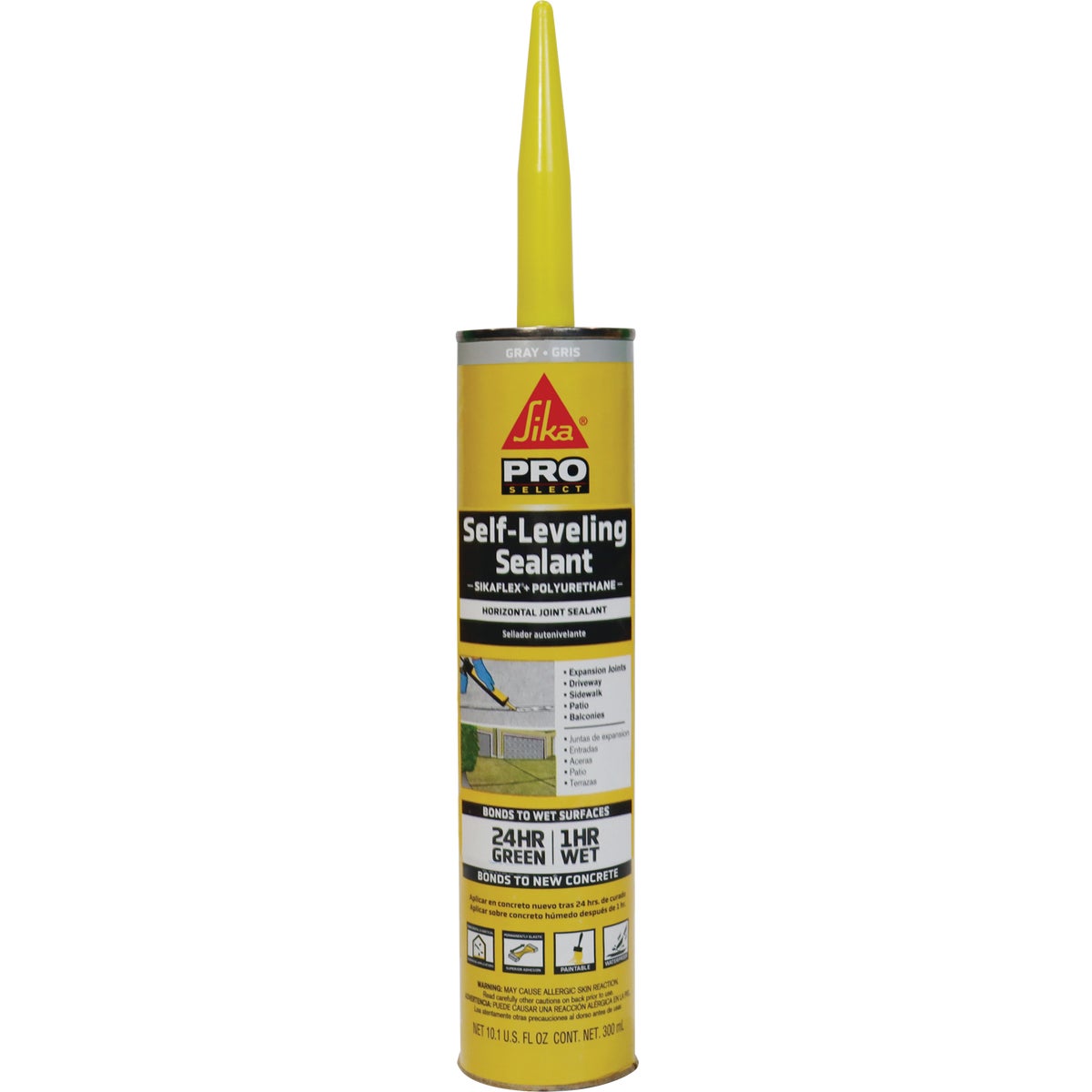 SikaFlex Self-Leveling Sealant 10.1 Oz. Gray Concrete Sealant