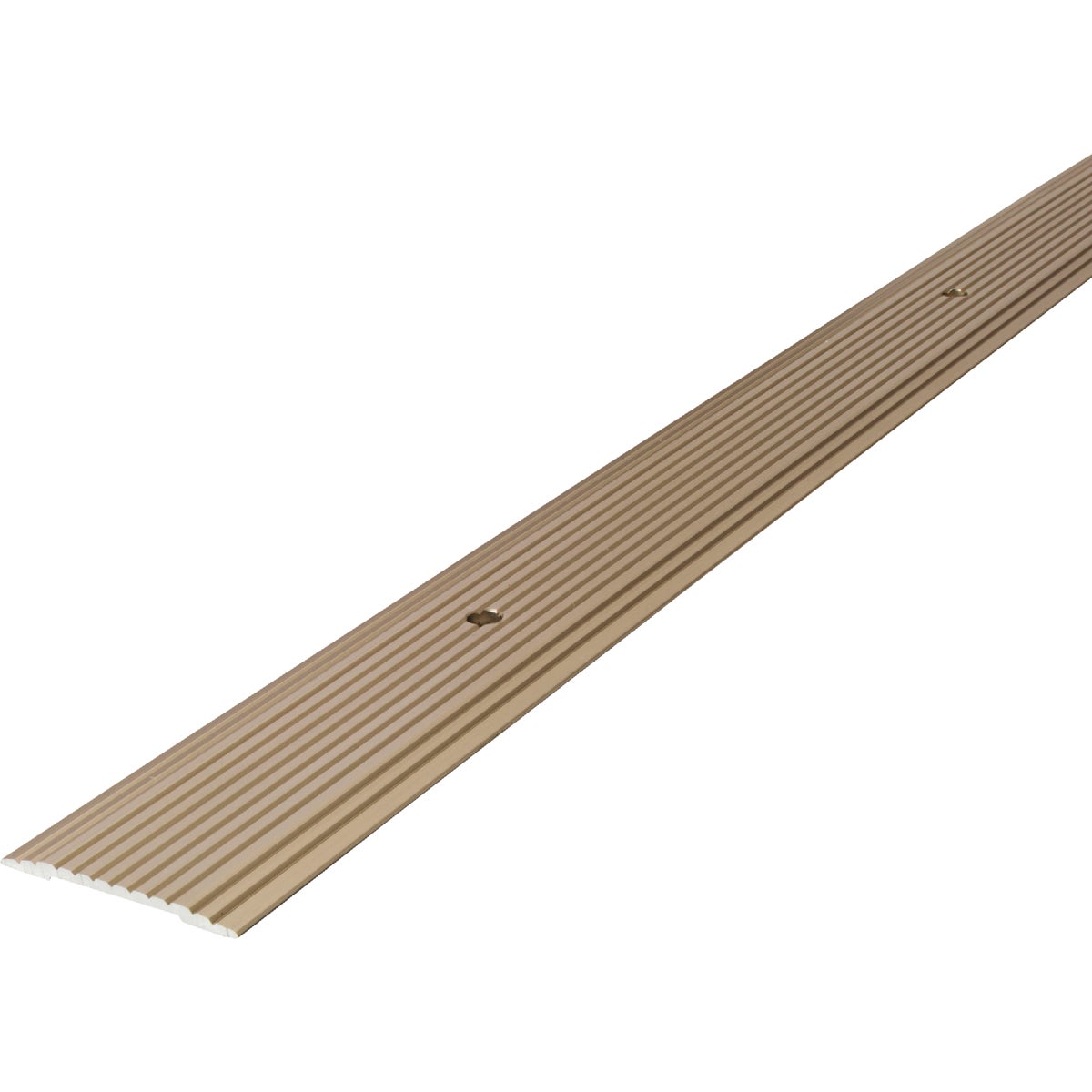 M-D Building Products 1-1/4 In. x 72 In. Pewter Aluminum Seam Binder with Screw Nails Image 6