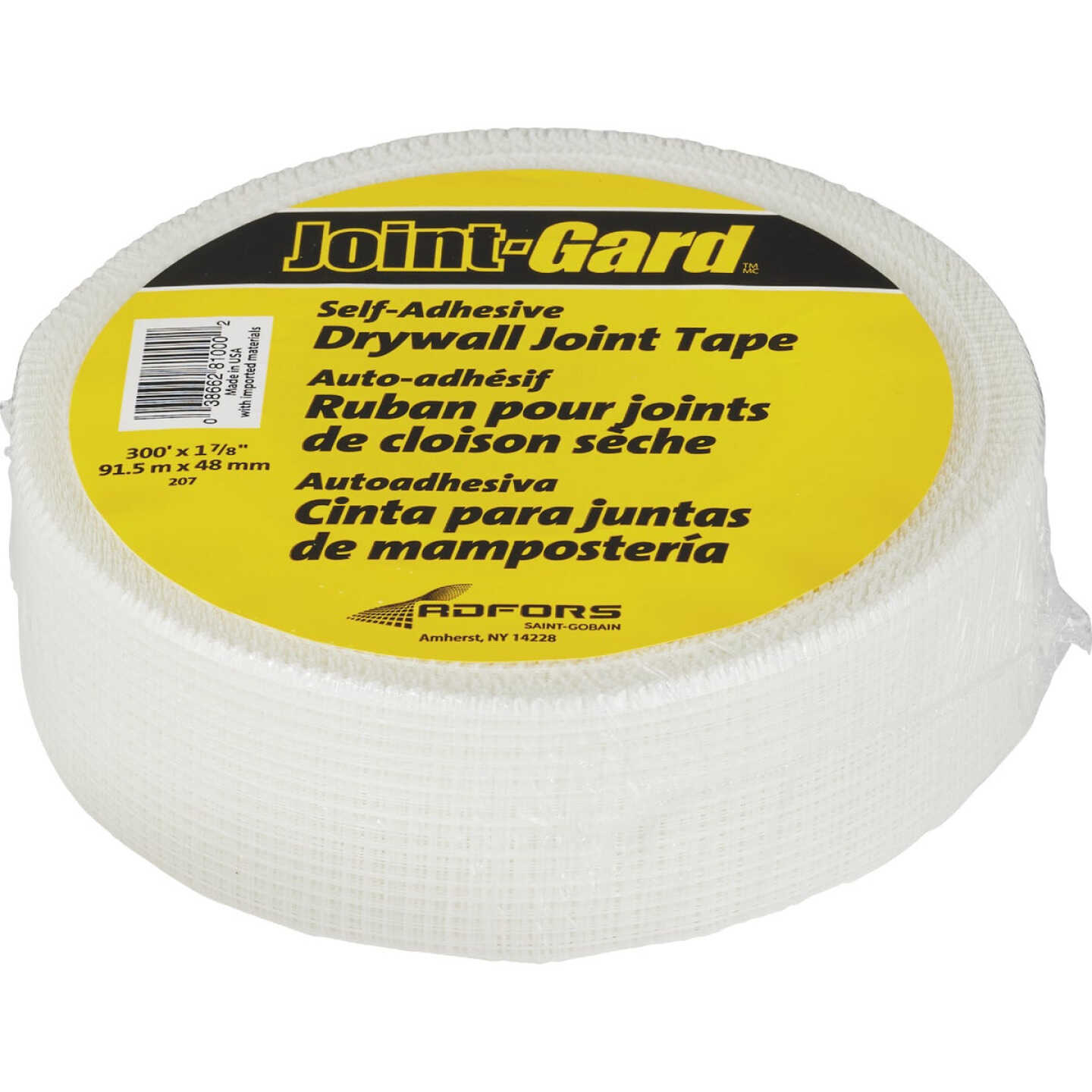 Joint-Gard 1-7/8 In. x 300 Ft. Self Adhesive Drywall Joint Tape Image 1