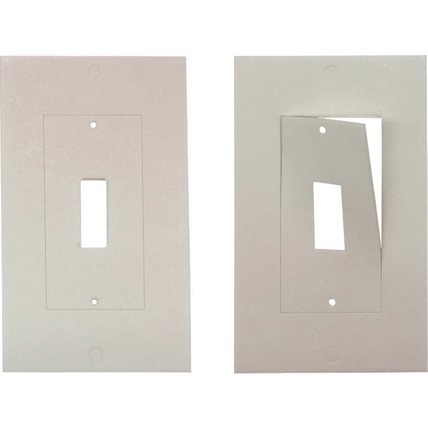 M-D Building Products White Light Switch Sealers for Standard & Rocker Switches, (6-Pack) Image 5