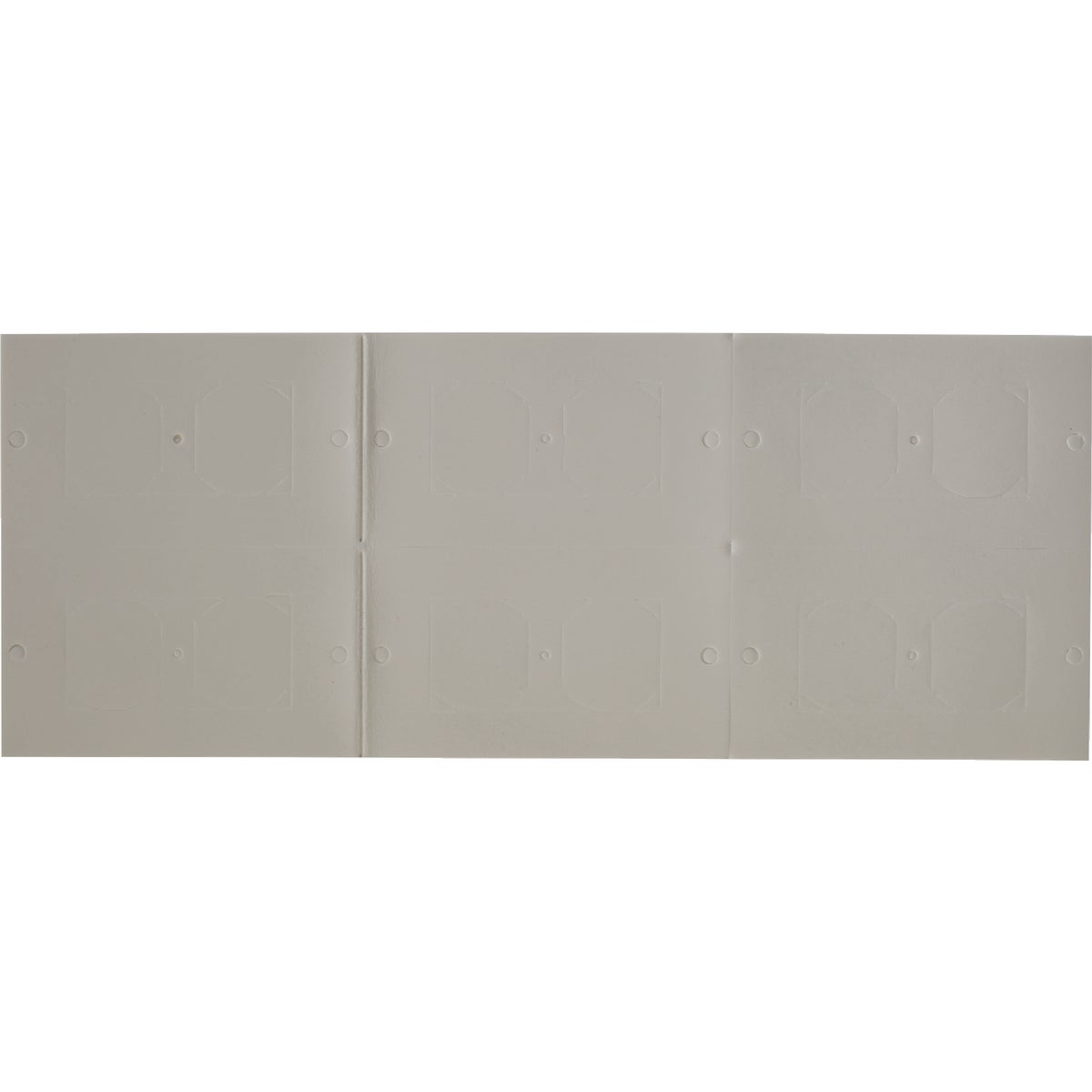 M-D Building Products White Outlet Sealers for Standard & GFCI Outlets, (6-Pack) Image 5