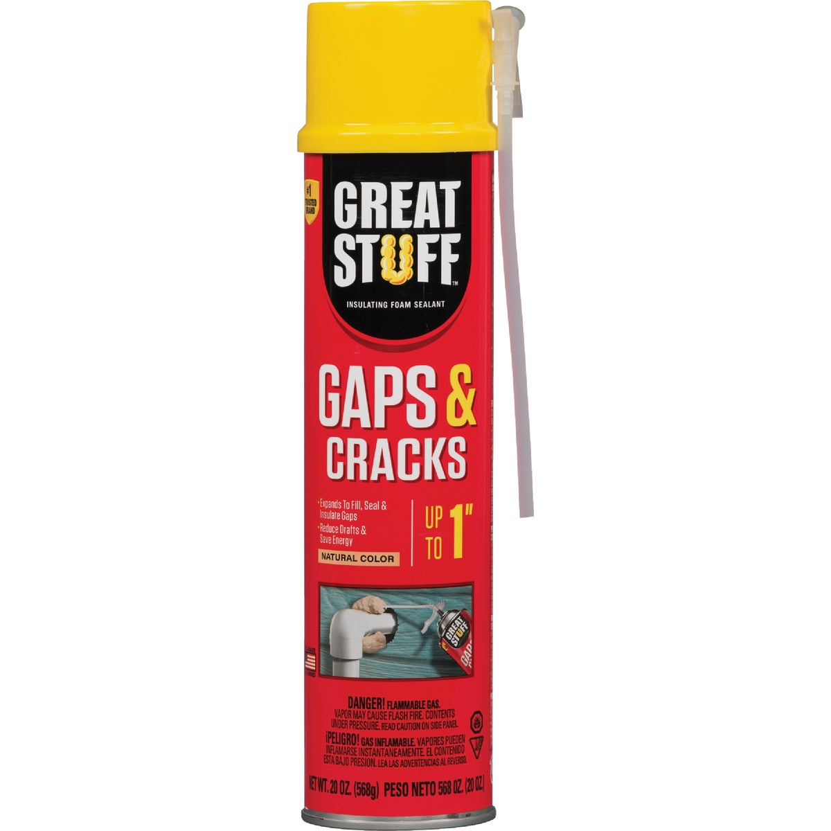 Great Stuff 20 Oz. Gaps & Cracks Foam Sealant