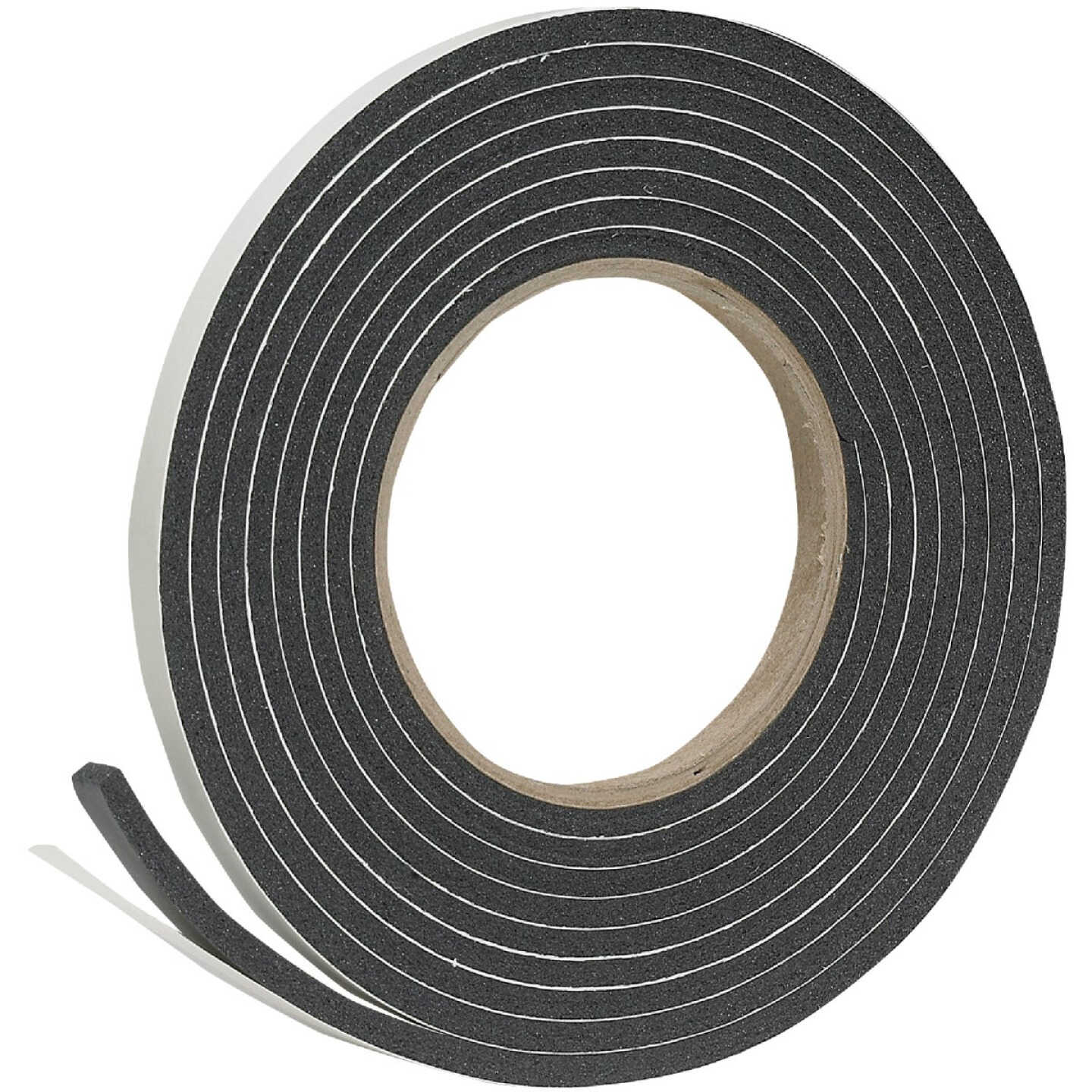 Do it Best 3/8 In. x W 3/16 In. T x 10 Ft. L Black Rubber Foam Weatherstrip Tape Image 3
