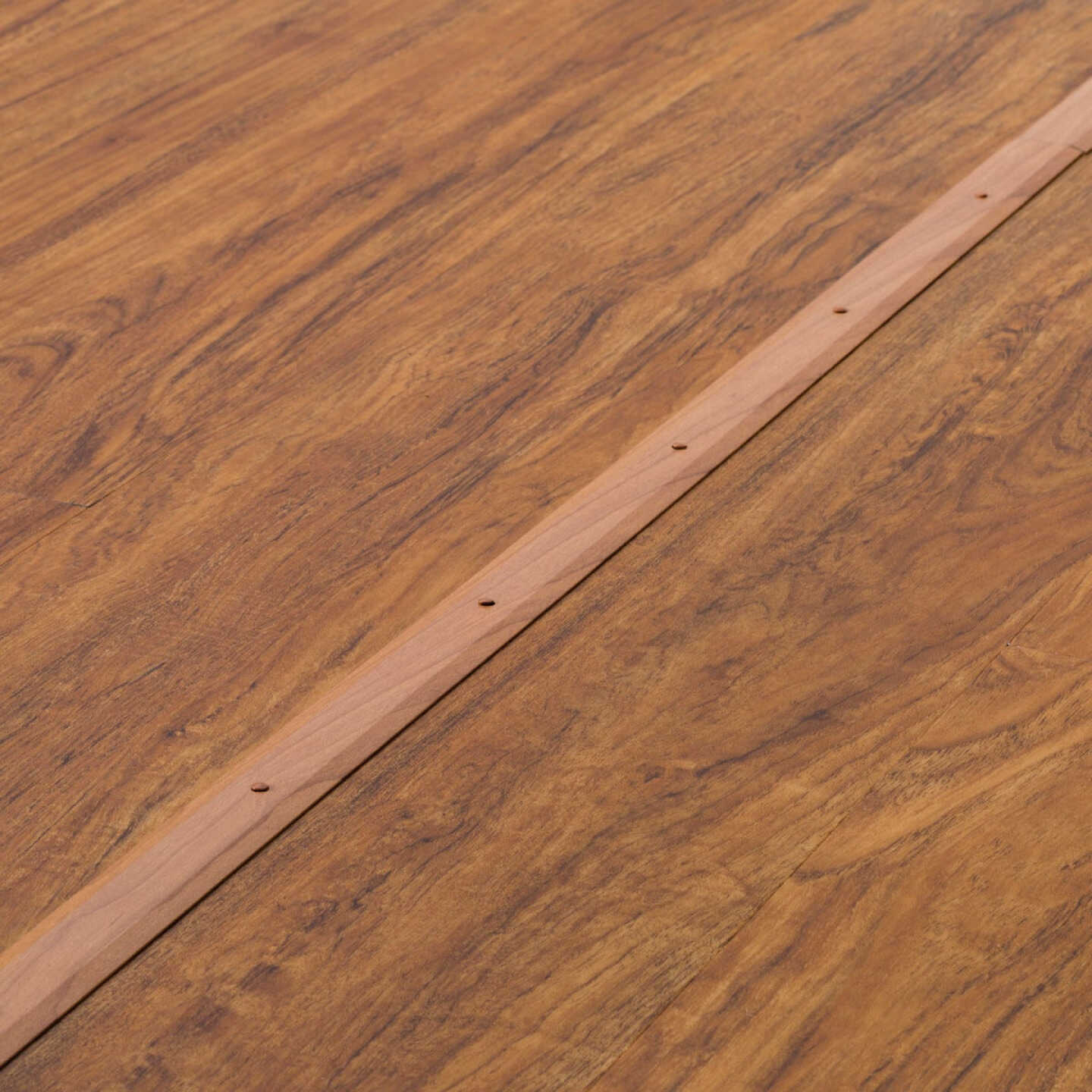 M-D Building Products Metal Decor 1-1/4 In. x 36 In. Cherry Aluminum Seam Binder with Screw Nails Image 4