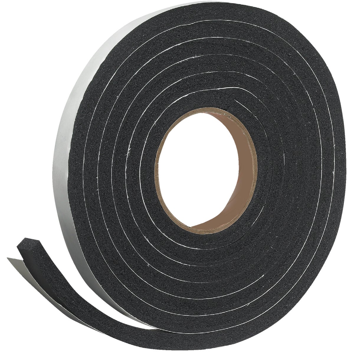 Do it Best 3/4 In. W x 7/16 In. T x 10 Ft. L Black Rubber Foam Weatherstrip Tape Image 3