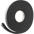 Frost King 3/4 In. W x 7/16 In. T x 10 Ft. L Black Rubber Foam Weatherstrip Tape Image 3