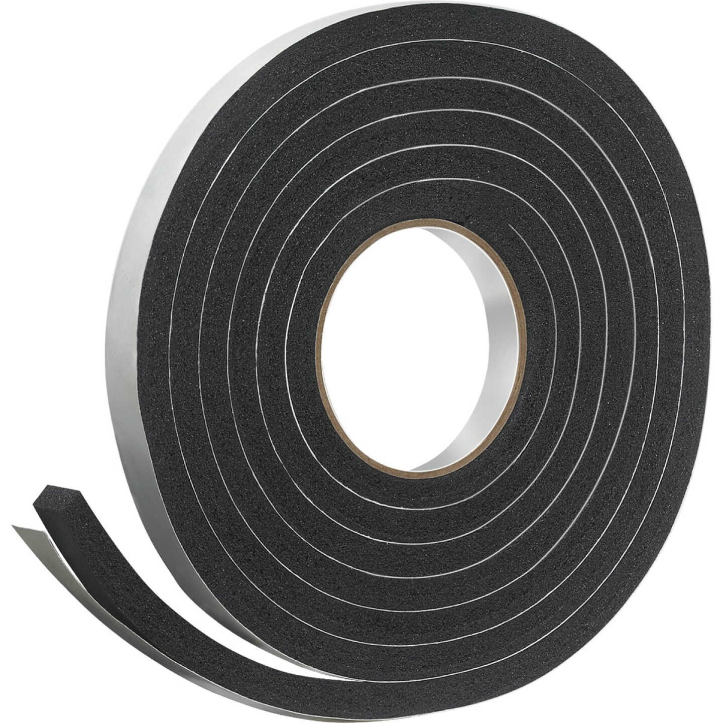 Frost King 3/4 In. W x 7/16 In. T x 10 Ft. L Black Rubber Foam Weatherstrip Tape Image 3