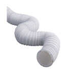 Dundas Jafine 4 In. Dia x 50 Ft. L White Vinyl Flexible Ducting Image 1