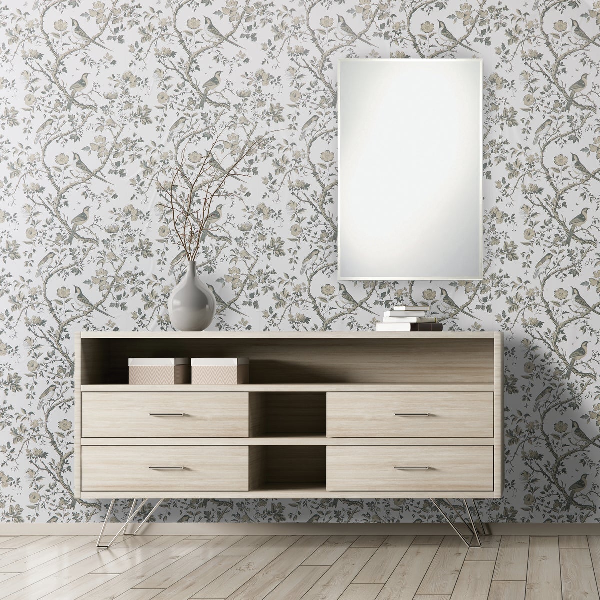 MSI Blossoming Birdsong Peel and Stick Wallpaper (20.5 In. x 18 Ft.) Image 3