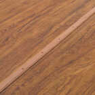 M-D Building Products Metal Decor 1-1/4 In. x 72 In. Cherry Aluminum Seam Binder with Screw Nails Image 4