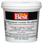 Do it Best Off-White Multi Purpose Ceramic Tile Adhesive (Quart) Image 1