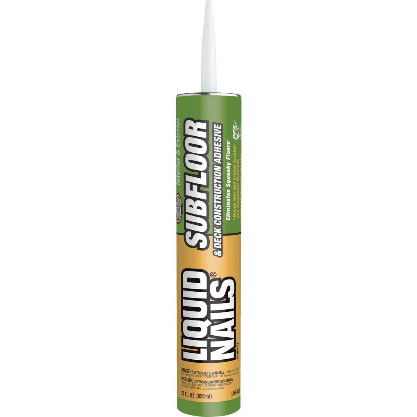 LIQUID NAILS 28 Oz. Subfloor & Deck Construction Adhesive Image 1