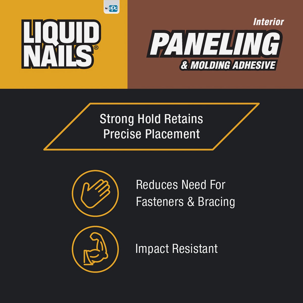 LIQUID NAILS 10 Oz. Paneling and Molding Adhesive Image 2