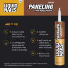 LIQUID NAILS 10 Oz. Paneling and Molding Adhesive Image 4