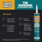 Liquid Nails VOC 10 Oz. Tub Surround & Shower Wall Adhesive Image 3