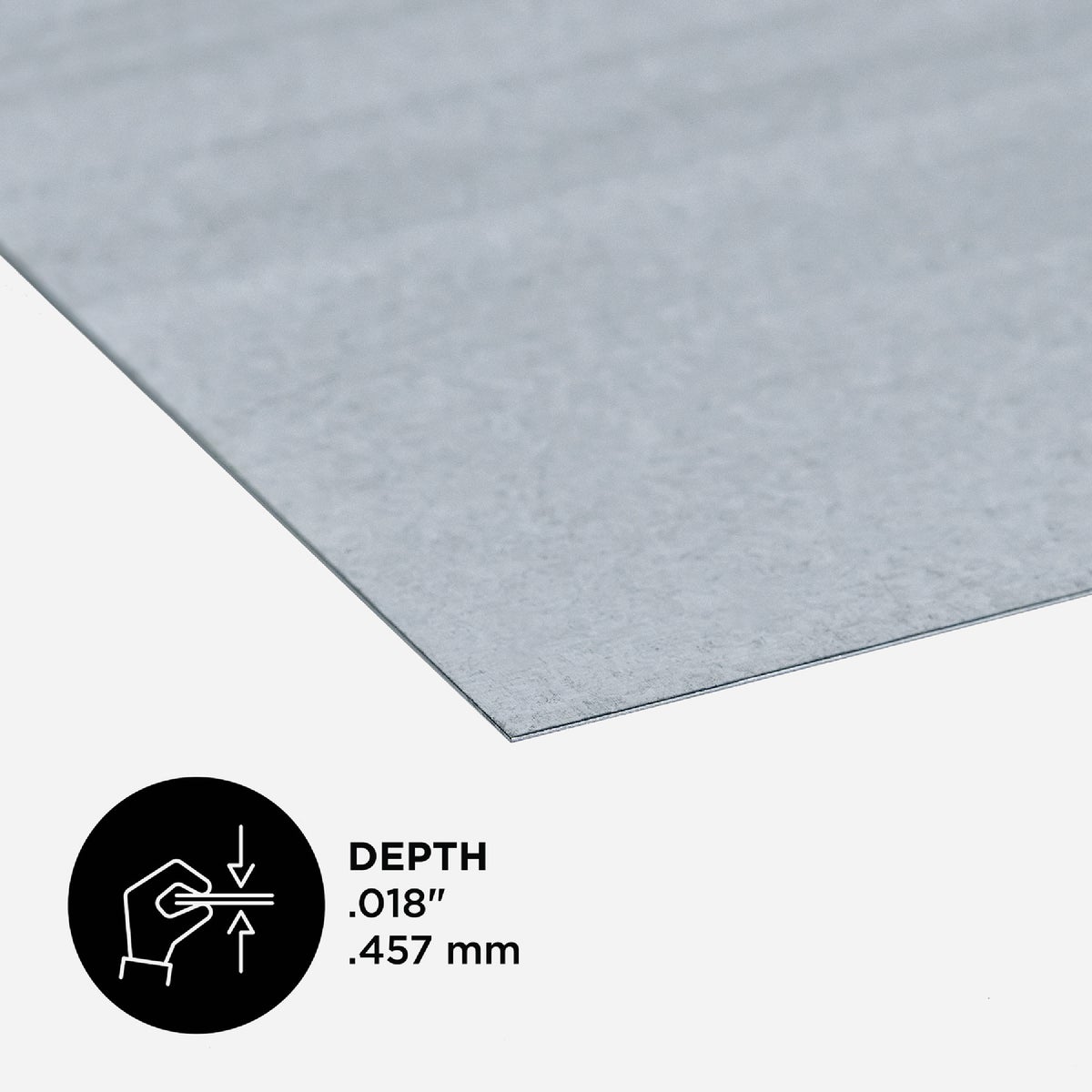 M-D Building Products 24 In. x 36 In. x .018 In. Galvanized Steel Sheet Image 3