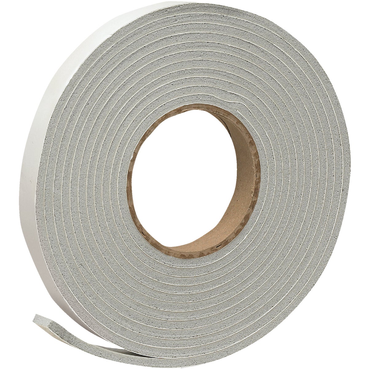 Do it 3/4 In. W x 3/16 In. T x 17 Ft. L Gray Vinyl Foam Weatherstrip Tape
