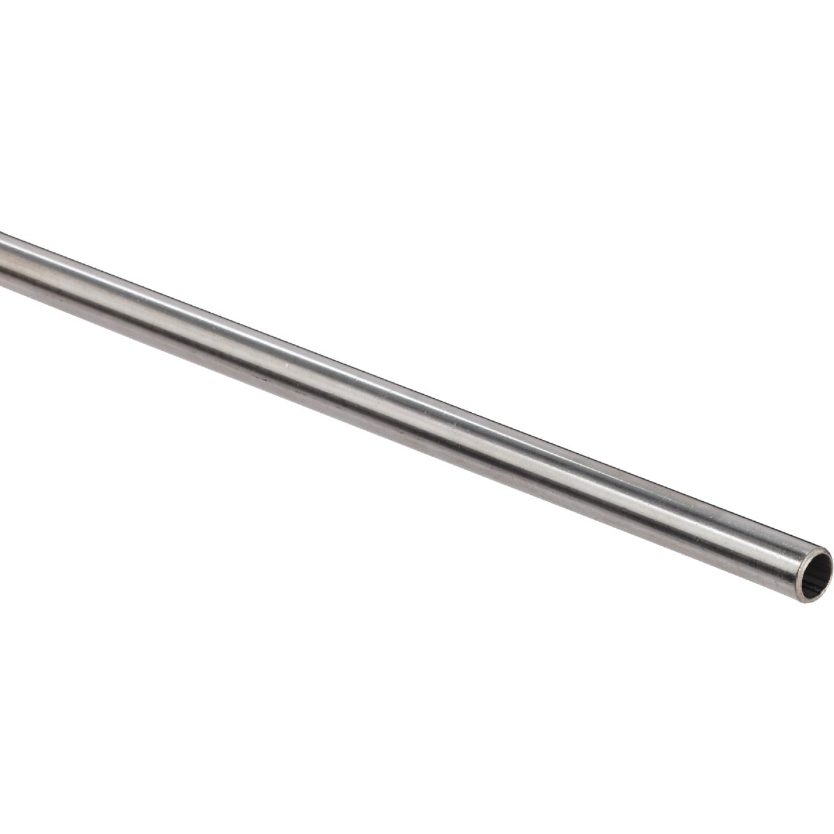 K&S Stainless Steel 1/2 In. O.D. x 1 Ft. Round Tube Stock Image 1