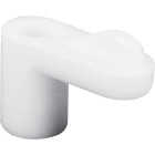 Prime-Line 7/16 In. White Swivel Plastic Screen Clips with Screws (12 Count) Image 3