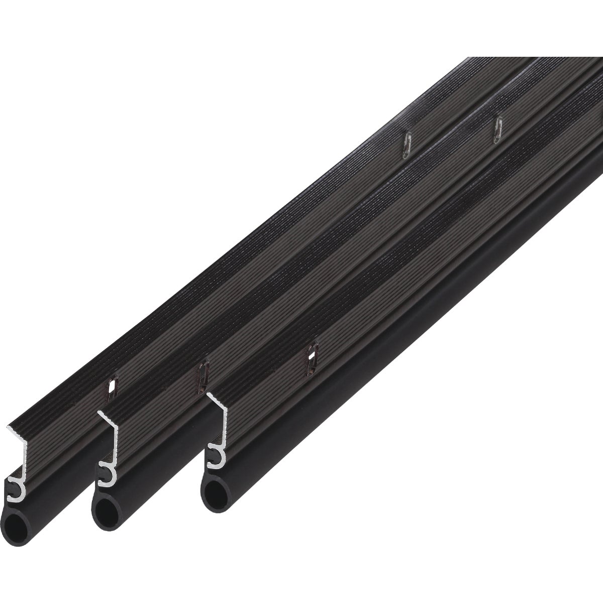 M-D Building Products Bronze Aluminum and Vinyl Screw-on Top and Sides Door Seal Kit