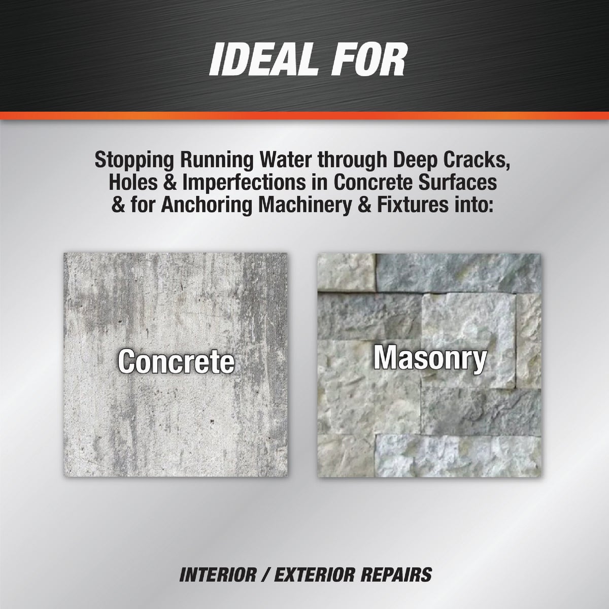 Dap 5 Lb. Quick Plug Hydraulic & Anchoring Cement, Gray Image 4