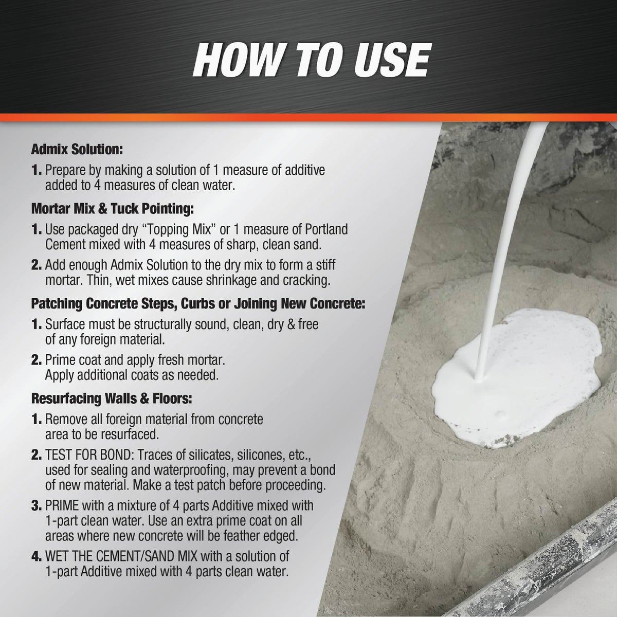 DAP 1 Qt. Concrete Bonding Additive, White Image 2