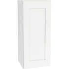 CraftMark Plymouth Shaker 12 In. W x 12 In. D x 30 In. H Ready To Assemble White Wall Kitchen Cabinet Image 1