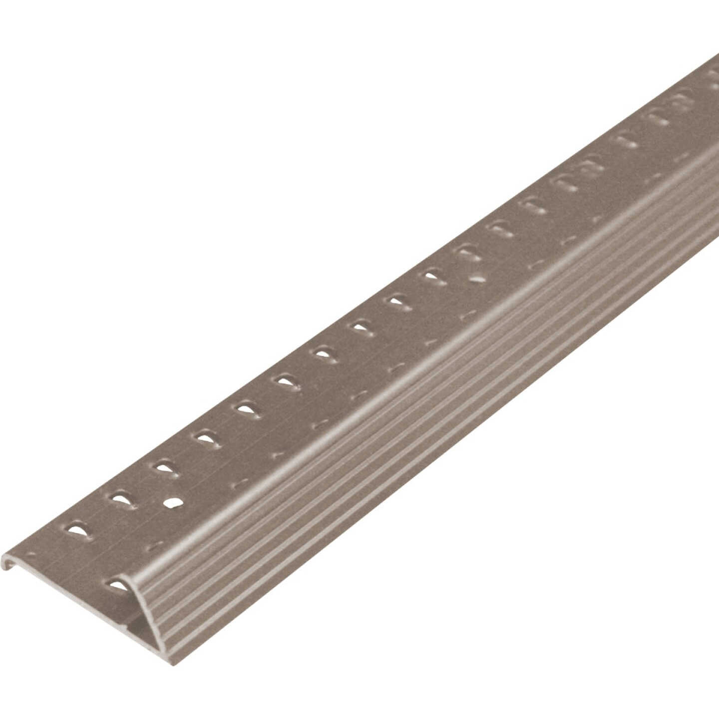 M-D Building Products Pewter 1-3/8 In. x 3 Ft. Aluminum Carpet Gripper Image 1