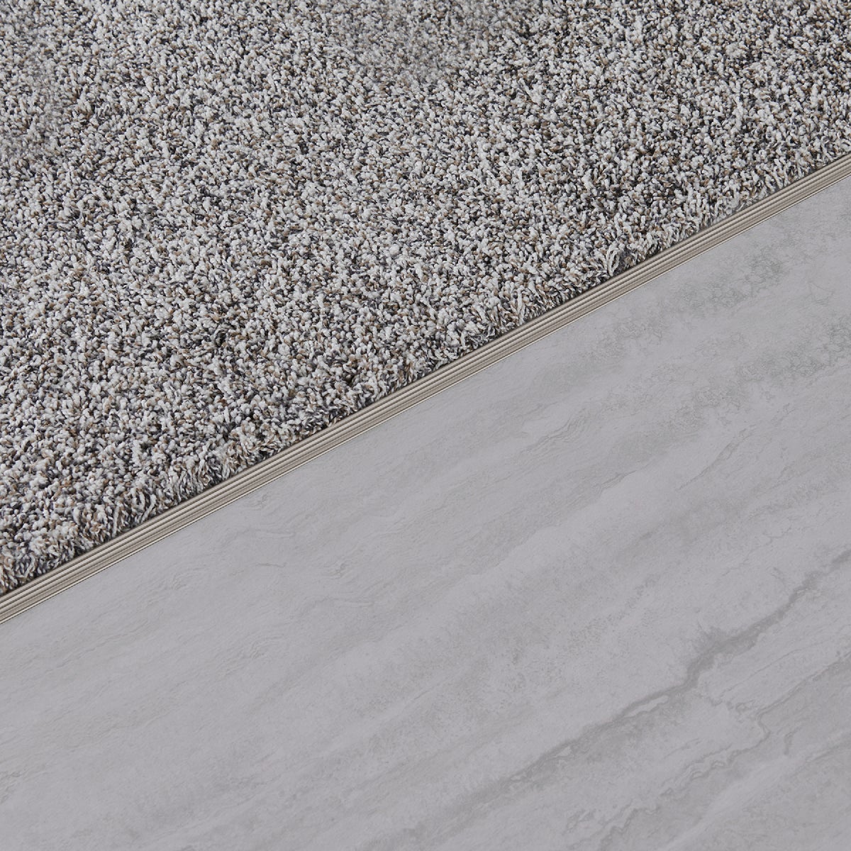 M-D Building Products Pewter 1-3/8 In. x 6 Ft. Aluminum Carpet Gripper Image 3