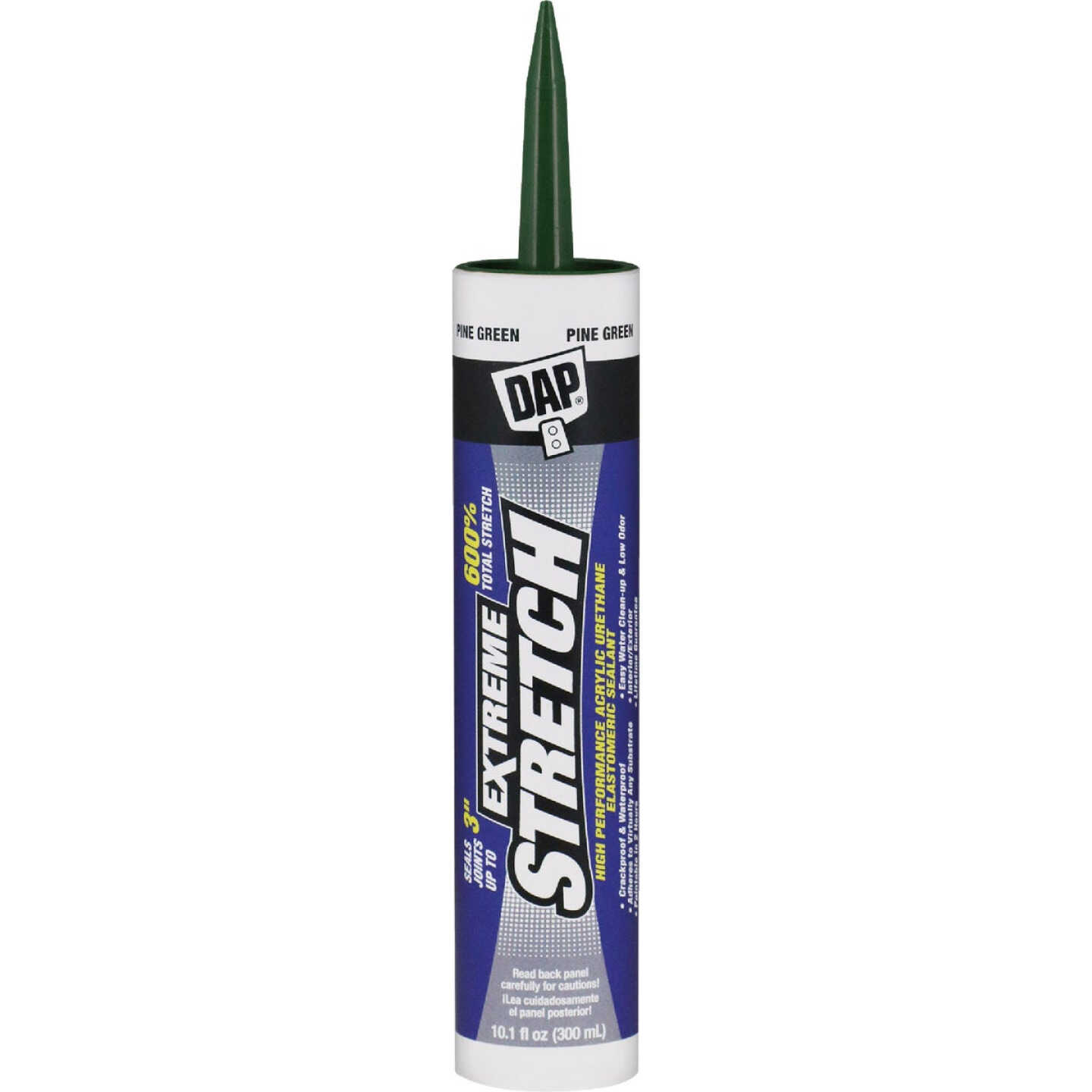 Dap Extreme Stretch 10.1 Oz. Pine Green Acrylic Urethane Premium Elastomeric Sealant Image 1