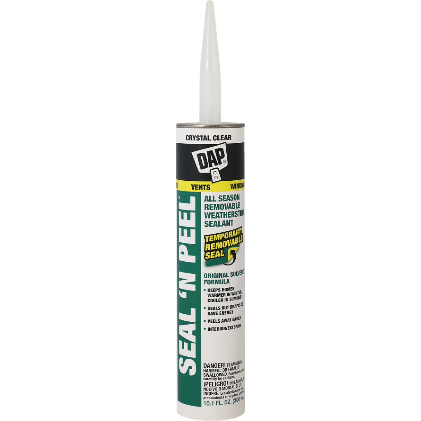 DAP SEAL 'N PEEL 10.1 Oz. Removable Weather Stripping Sealant Image 1