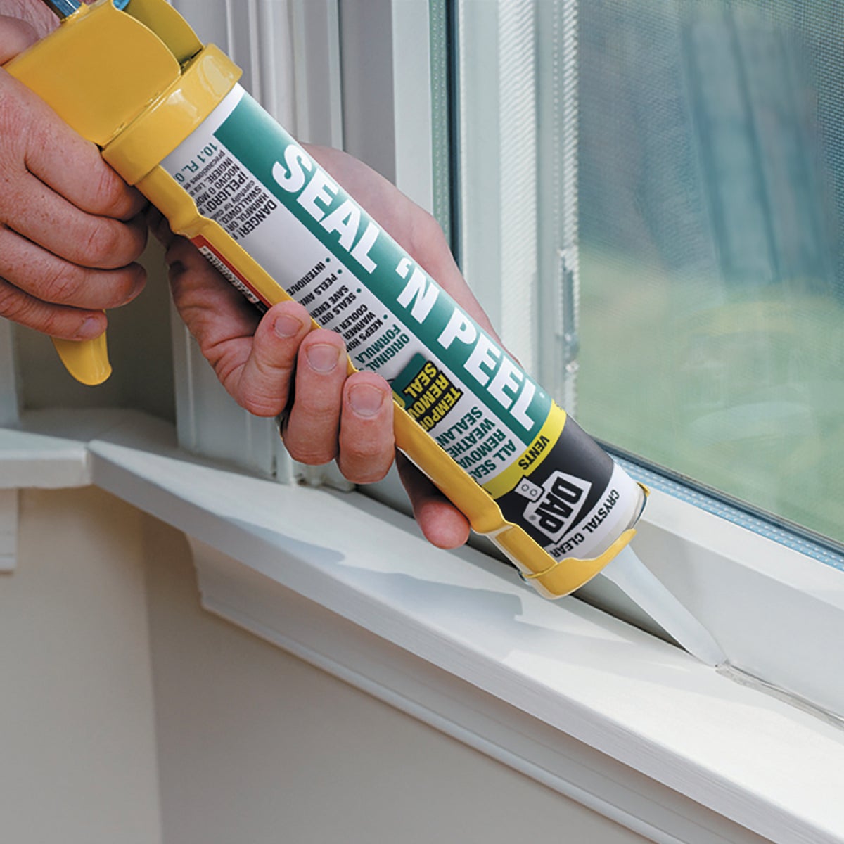 DAP SEAL 'N PEEL 10.1 Oz. Removable Weather Stripping Sealant Image 5